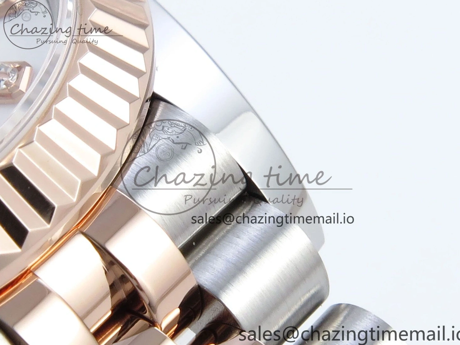 Good Copy Rolex Watches Diamonds QuickDry Best White on 1:1 SS 31 Bracelet MOP 904L Jubilee DateJust ETA Steel ARF 278271 Dial RG 517 Edition 0122